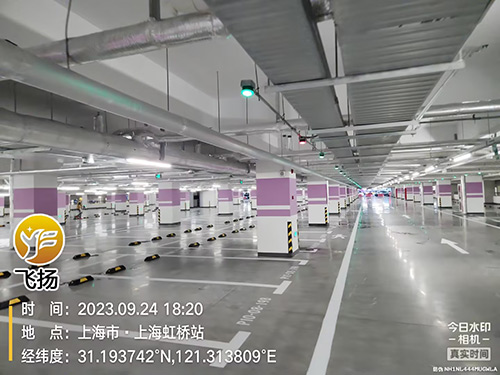 地下車庫停車位劃線怎么施工？